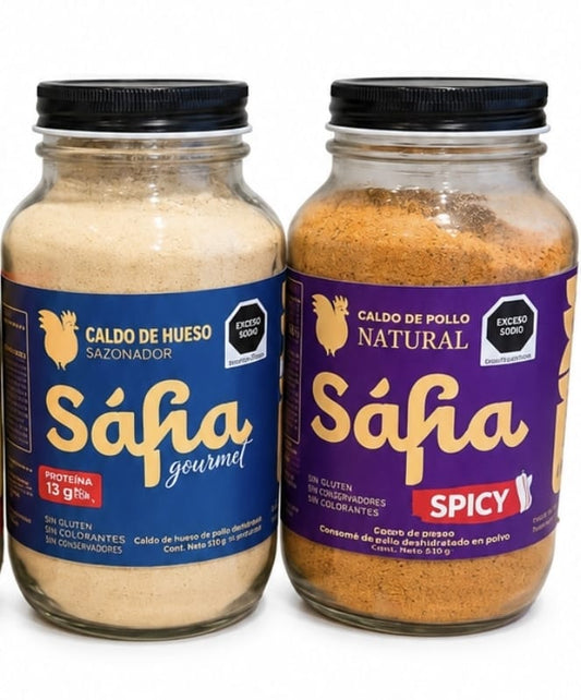 Caldo de Hueso + Sáfia Spicy (500gr)